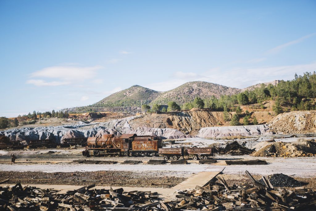 Iron Ore Mining Operations in Jharkhand